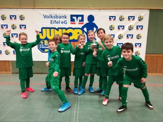 F- Junioren des TuS 05 Daun Sieger  beim 9. Volksbank Eifel eG Junior Cup in Prüm